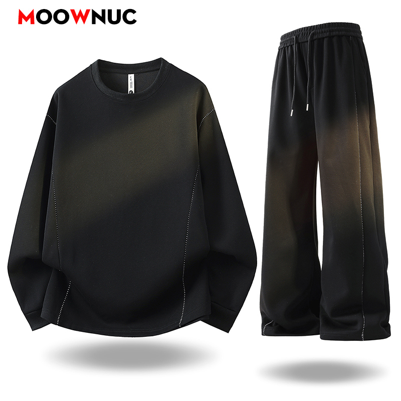 Streetwear Zipper - Casual 2-delige sportkledingset voor heren, streetwear-mode