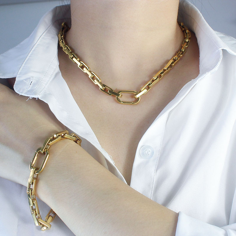 Streetwear Brand Accessories - 2025 Nieuw ontwerp waterdichte stalen ketting