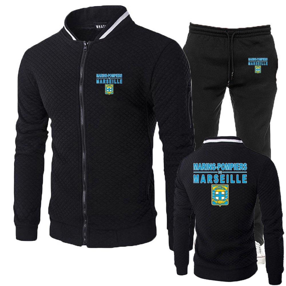 Streetwear Zipper - Marins Pompiers Marseille Naval Fire Battalion
