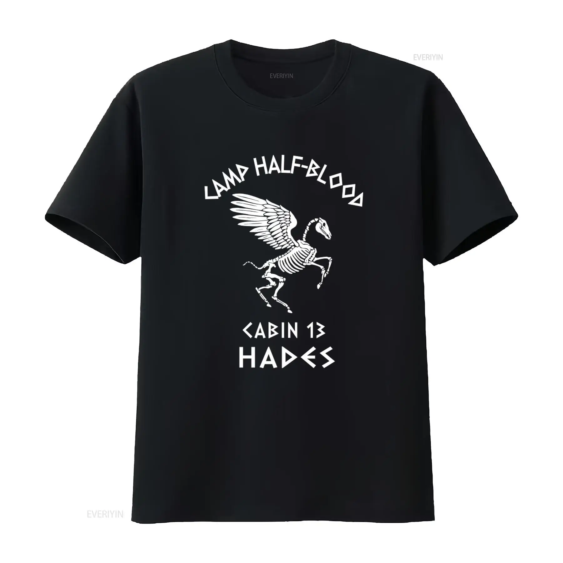 Streetwear Brand T Shirt - Cabine 13 Camp Half Blood Skeleton