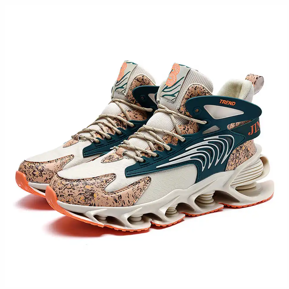 Antislip Mid Kind Running Snea - Yellow Streetwear Brand recensie en prijs