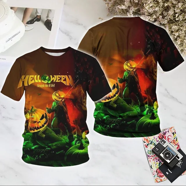 Hiphop Rock Halloween Band 3D  - Streetwear Brand T Shirt recensie en prijs