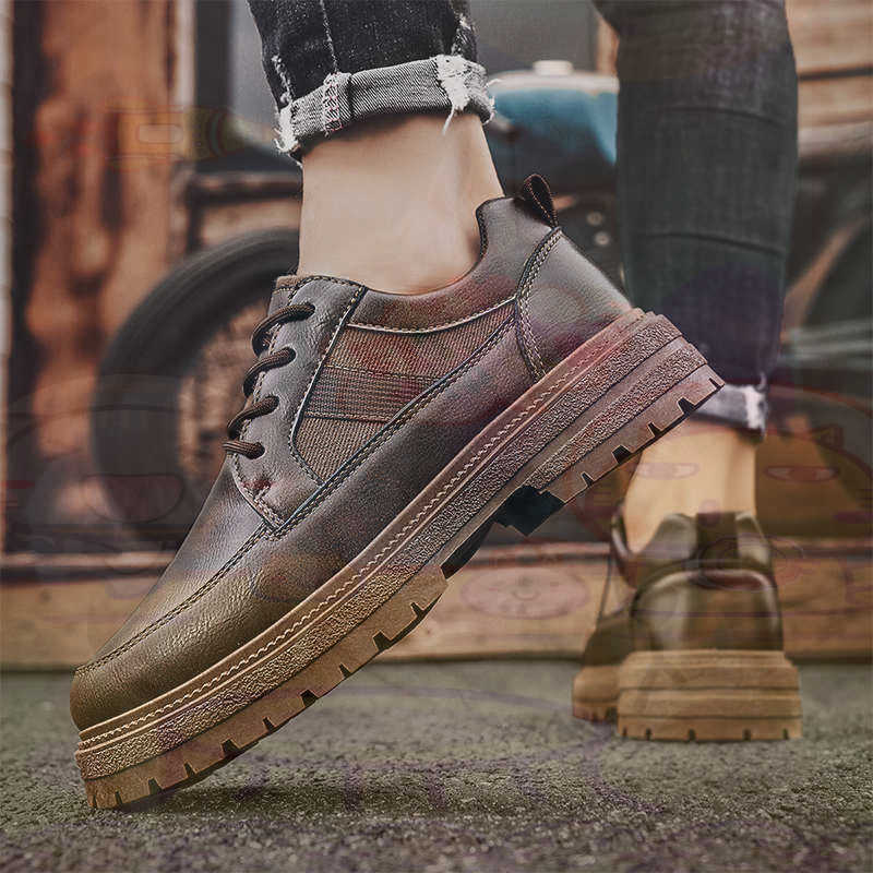 Donker natuurlijk leer Mode-sn - Yellow Streetwear Brand recensie en prijs