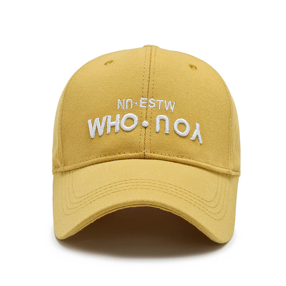 FS Trendy Reverse Letter Baseb - Yellow Streetwear Brand recensie en prijs