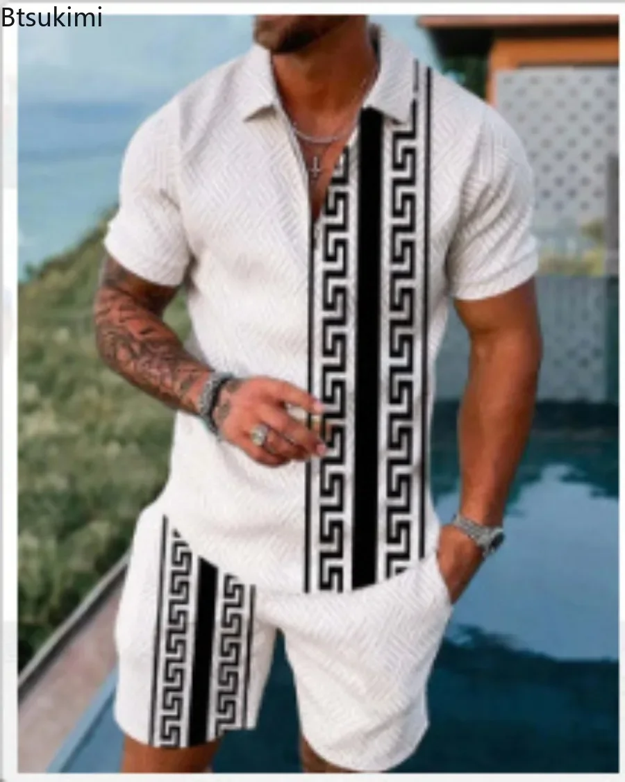 2026 Heren Zomer Shorts Sets O - Streetwear Zipper recensie en prijs