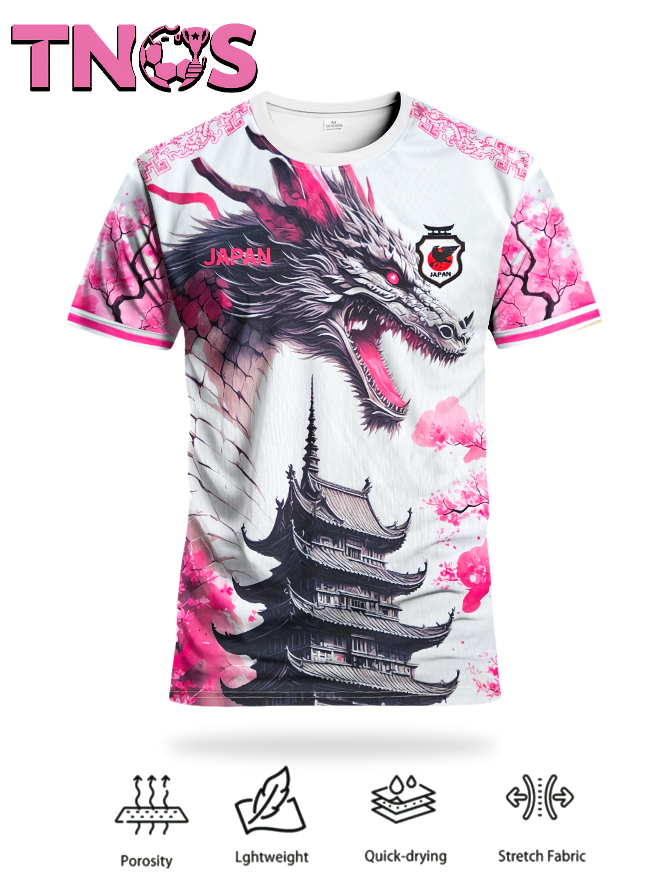 TNOS Sportmerk Japan voetbalte - Streetwear Brand Japan recensie en prijs