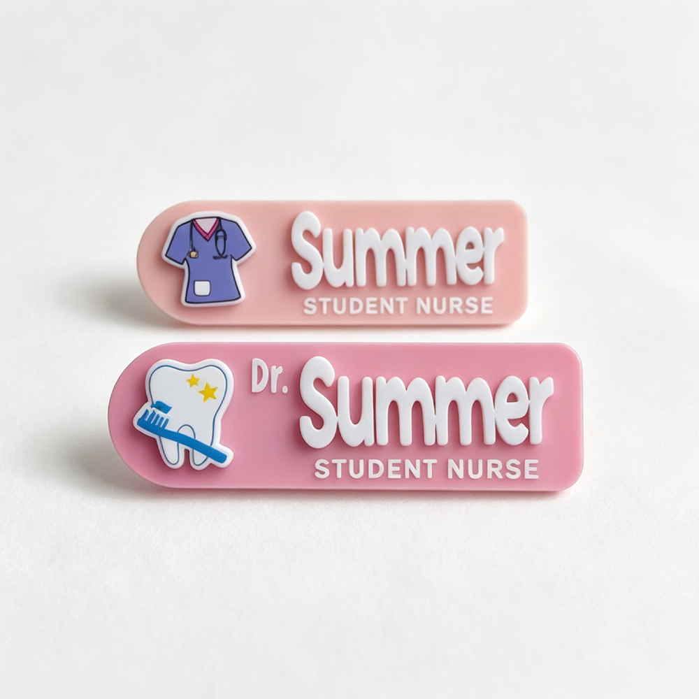 Gepersonaliseerde werkbadge me - Streetwear Brand Accessories recensie en prijs