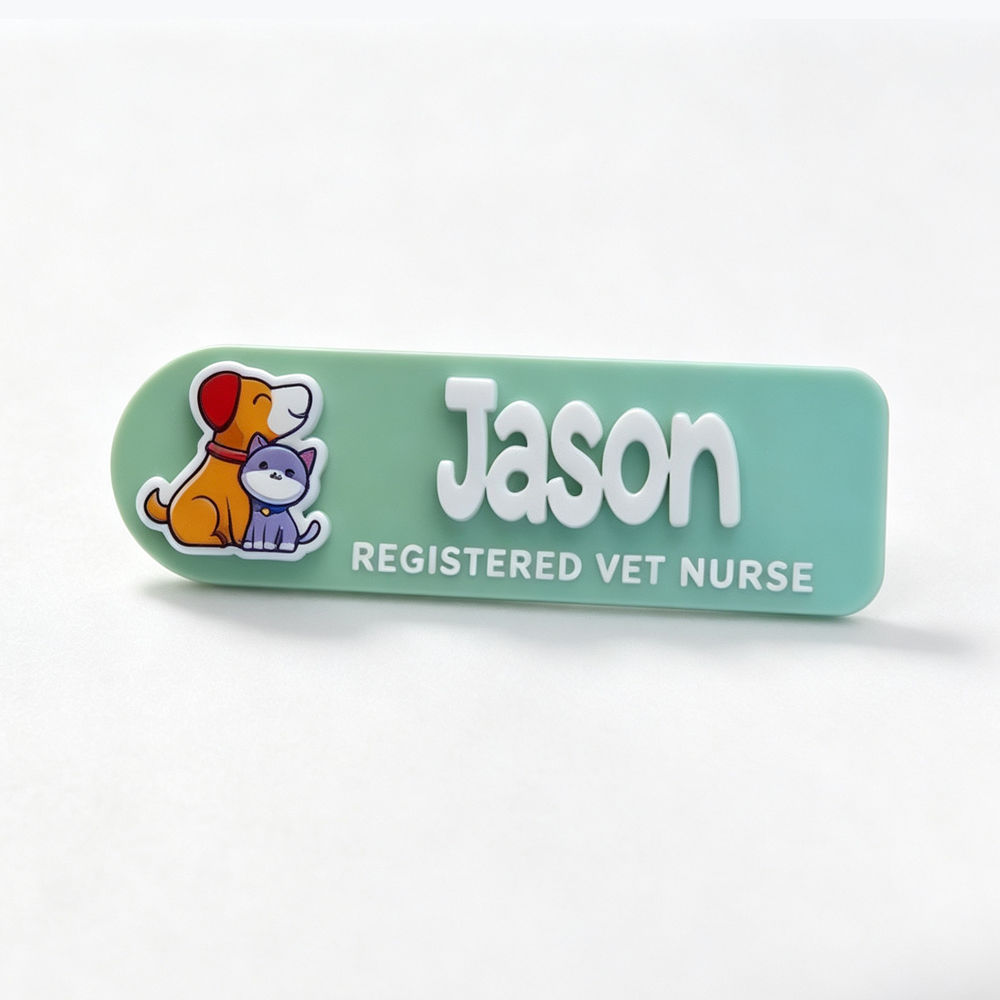 Gepersonaliseerde werkbadge me - Streetwear Brand Accessories recensie en prijs