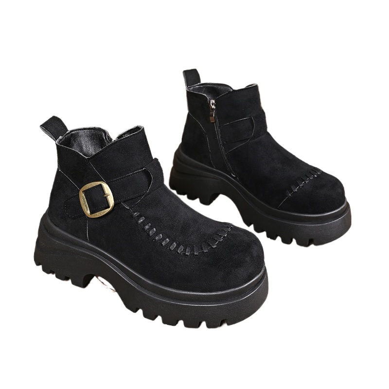 Nieuwe winter platform hoge ha - Streetwear Zipper recensie en prijs