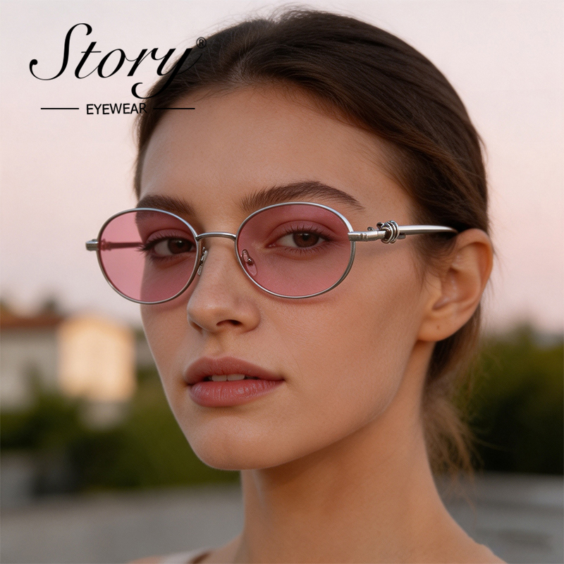 STORY Retro Metalen Montuur Ov - Yellow Streetwear Brand recensie en prijs